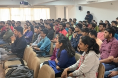 Audience in rapt attention at the GUSEC talk on start-ups and entrepreneurship for BBA students