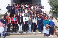 Semester 2 BBA students visit AMUL to gain practical insights into theoretical lessons learnt in classrooms; with guide Prof. Nawaz Postwalla