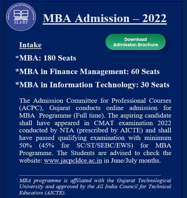 MBA Admission Notice 2022